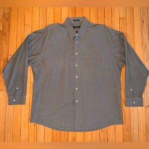 Joseph & Feiss international Moss button down Cotton Shirt size 17.5 34/35 once